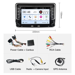 Autoradio multimédia Android 14 7 pouces pour <span class=keywords><strong>VW</strong></span> Volkswagen Jetta Multivan T5 New Beetle, navigation, lecteur radio, Wifi, BT, GPS, Carplay - Product Image 6