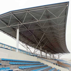 空间框架节点球体育场屋顶天幕钢桁架结构体育场看台屋顶
