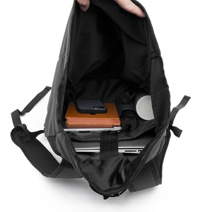 Chất lượng cao unisex thời trang biểu tượng tùy chỉnh giản dị ROLLTOP da máy tính xách tay Ba lô không thấm nước mở rộng Oxford Túi máy tính cho - Product Image 5