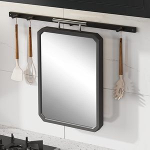 Tabla de Cortar Grande de Doble Cara de Acero Inoxidable 304 con Asa, Tamaño L, 2.0 cm de Grosor, Apta para Lavavajillas - Product Image 3