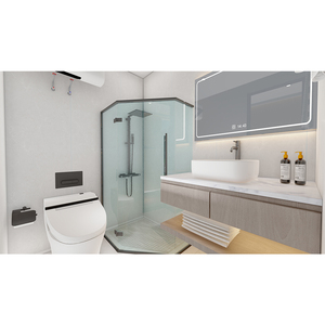 <span class=keywords><strong>Refugio</strong></span> prefabricado resistente a desastres climáticos extremos, casa móvil a prueba de huracanes con opción de búnker subterráneo, estructura de acero - Product Image 3