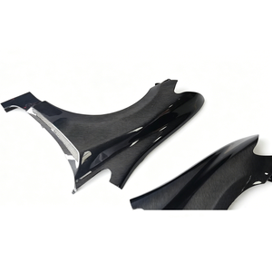 Aile avant ventilée en fibre de carbone véritable pour <span class=keywords><strong>Honda</strong></span> Civic FD2 <span class=keywords><strong>Type</strong></span>-<span class=keywords><strong>R</strong></span> 2007-2015, style <span class=keywords><strong>F</strong></span>, kit carrosserie, couvercle latéral - Product Image 3