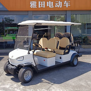 Voiture de tourisme électrique à succès, bus touristique, voiturette de golf, batterie, 6 <span class=keywords><strong>places</strong></span>, voiturette de golf avec CE ISO - Product Image 1