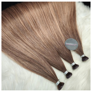 Extensions de cheveux humains professionnelles Genius Weft, fines et sans couture, cheveux Remy, vente en gros - Product Image 1