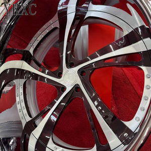 ล้อแม็กซ์แบบฟอร์จ 2 ชิ้น ขอบเว้าลึก สำหรับล้อ Corleone รุ่น Camaro Impala SS Chevy Caprice  5x120 5x112 ขนาด 26 <span class=keywords><strong>24</strong></span> นิ้ว สำหรับล้อแม็กซ์ ACUTO - Product Image 4