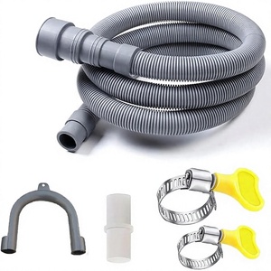 Tuyau de vidange universel pour lave-linge électrique, flexible en PVC de haute qualité, pour lave-linge semi-automatique, installation facile - Product Image 1