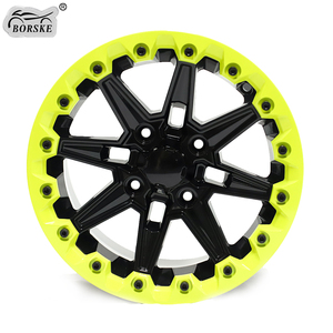 Nouveauté Pièces automobiles Jantes Beadlock en alliage d'aluminium 14 pouces ET 23 PCD 4*100 HUB 90 14*7 pouces pour VTT - Product Image 4