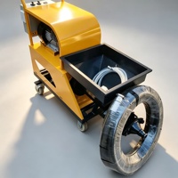 Pulvérisateur de mortier de ciment puissant avec système de pompage durable pour les applications de protection des surfaces en béton
