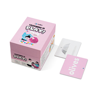 Jeu de cartes Oracle personnalisé avec impression intégrale, cartes d'affirmation et cartes de tarot en carton avec finition papier couché