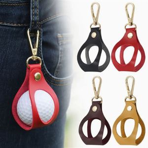 Sac de golf miniature en cuir PU à suspendre à la taille, modèle 012, en stock - Product Image 3