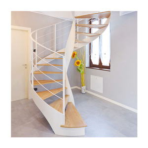 <span class=keywords><strong>Escalera</strong></span> espiral <span class=keywords><strong>de</strong></span> arco redondo para interiores, <span class=keywords><strong>escalera</strong></span> <span class=keywords><strong>de</strong></span> acero <span class=keywords><strong>de</strong></span> construcción, <span class=keywords><strong>de</strong></span> <span class=keywords><strong>hierro</strong></span>, para roble - Product Image 1