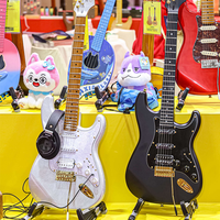 Guitare Simger L-G2-I6 en peuplier avec manche en érable torréfié, intelligente, multifonctionnelle, 8 canaux, 10 effets intégrés, 22 frettes, vente en gros
