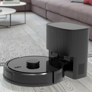 Tuya Smart App-Controlled <b>Robot</b> <b>Vacuum</b> Cleaner Automatic Dirt Disposal Battery/Electric Filter Wet/Dry Function Household Wet an - Product Image 1