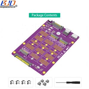 محول جديد SFF-8654 4i SFF-8611 U.<span class=keywords><strong>2</strong></span> SFF-8639 إلى 3 منافذ NGFF <span class=keywords><strong>M</strong></span>.<span class=keywords><strong>2</strong></span> Key-<span class=keywords><strong>M</strong></span> 2230 2242 2260 2280 M2 NVME SSD متوفر في المخزون - Product Image 6