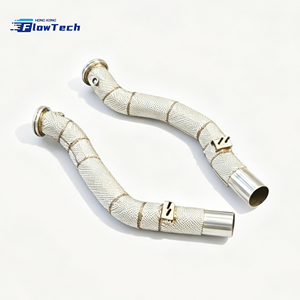 Tubo de Escape Deportivo de Alto Flujo para Maserati Ghibli S Q4 3.0L V6 Twin Turbo F160 M157, Acero Inoxidable 304, Mejora del Sistema de Escape de Carreras - Product Image 2