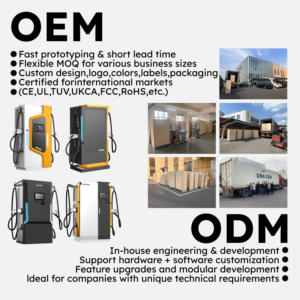 PENODA Commercial Fast EV Charger <strong>Station</strong> IP55 60kw-80kw DC CCS2 Interface 150kw Output 2gun New Floor-Mounted EV Charger - Product Image 6