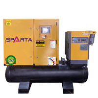 Compresseur d'air à vis électrique silencieux 4 kW 11 kW 30 kW 37 kW pour sablage avec CE