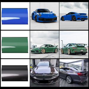 HEY FILM Fabricante de películas para automóviles 400 + Colores Anti Scratch Anti Yellowing Serie de metal de alto brillo Película de protección de pintura para automóviles PPF - Product Image 5