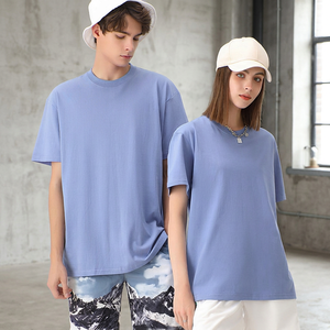 เสื้อยืดโอเวอร์ไซส์ทรงครอปสำหรับผู้ชาย ผ้าคอตตอน 100% หนานุ่ม สไตล์สตรีทแวร์ ทรงหลวม ไม่ยับง่าย พิมพ์ลายกราฟิกตามสั่ง - Product Image 1