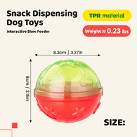 Bestseller transfrontalier : Balle à friandises en caoutchouc en forme de cloche, interactive et auto-amusante, pour l'entraînement canin, jouet à mâcher stimulant pour grands chiens