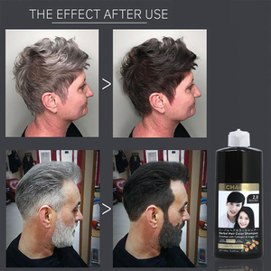 Champú <span class=keywords><strong>para</strong></span> el pelo negro, 100% natural, a base de hierbas, <span class=keywords><strong>para</strong></span> hacer oscurecimiento, volumen negro, mágico, rápido - Product Image 5