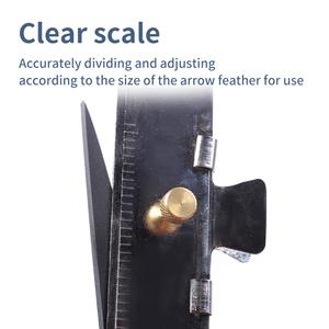Dụng cụ gắn lông vũ cung tên SPG Archery, kẹp gắn lông vũ, hỗ trợ bắn cung, hỗ trợ gắn lông vũ carbon, lông vũ thật, nam châm thép không gỉ. - Product Image 5