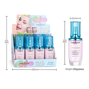 Profesyonel makyaj baz mor yeşil renk düzeltici vakıf nemlendirici cilt kapatıcı baz özel etiket Bb krem OEM - Product Image 6