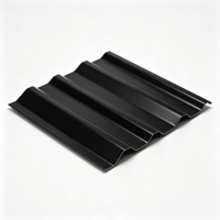 Tôle de Toiture Métallique Ondulée Prélaquée Z150 PPGI Prix Usine 0.10-1.3mm pour Construction de Maisons