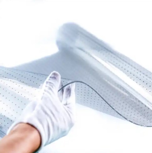 P5 P6 P8 P10 Flexible Led Window Film Led Film Transparent Flexible Tv Transparency Crystal Film Screen Self Adhesive
