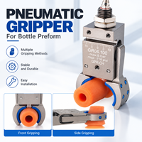 Pince de préhension pneumatique Wenjin pour préformes de bouteilles avec capteur magnétique, pour machines de moulage par injection et automatisation industrielle, modèle 6