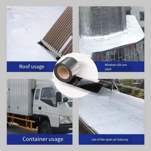 Cinta Impermeable Autoadhesiva de Betún para Reparación de Fugas en Exteriores, sin Linterna, para Sellado de Grietas en Láminas Metálicas y Superficies de Concreto - Product Image 3