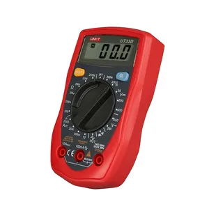 UNI-T UT33D Multimeter Digital Mini Multifungsi Presisi Tinggi Tampilan Digital Antiterbakar Multimeter Rumah