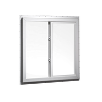 MINGLEI Fenêtres coulissantes en PVC Vinyle style américain
