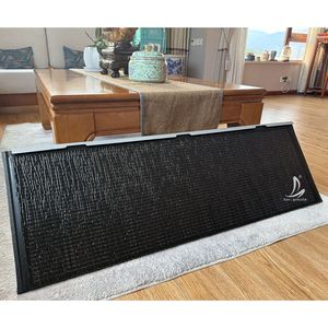 Tuile solaire noire BIPV avec conception d'ondulation de l'eau | 80W | 1190x390mm | <span class=keywords><strong>Triple</strong></span> étanche | Résistant au feu pour bâtiment commercial - Product Image 1