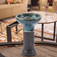 Bol à chicha de forme unique, bol à chicha en céramique de qualité supérieure, fabriqué à la main, accessoires pour fumer la chicha