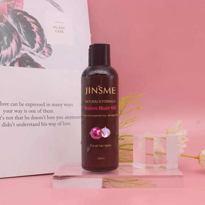 Customized Logo High Quality Natural Organic Fast Regrowth Hair Loss Treatment Onion Hair Growth Oil for Hair Growth