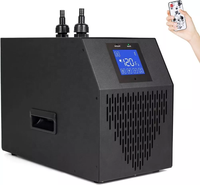 Petit refroidisseur d'aquarium 160L refroidisseur 45gal herbe de mer poisson crevettes culture aquatique réservoir de poissons refroidisseur d'eau machine de refroidissement