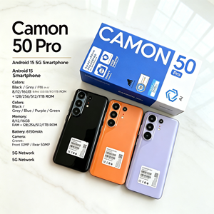 Teléfono Inteligente Camon 50 5G 2026, 16GB RAM, 512GB ROM, Cámara Trasera, Pantalla HD Grande, Versión en Inglés, Desbloqueado - Product Image 6
