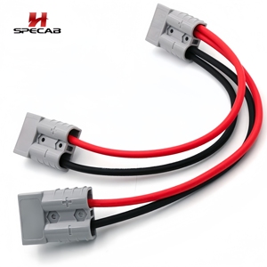 Câble de connexion style SB50 50A avec fil de cuivre flexible de 16 mm² pour systèmes de connexion d'onduleurs solaires et de stockage de batteries OEM - Product Image 5