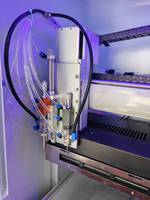 Machine de revêtement UV de bureau, équipement de pulvérisation de peinture triple protection, revêtement automatique de circuits imprimés, protection des cartes électroniques