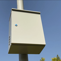 Boîtier de distribution mural basse tension IP66 en fer/acier de haute qualité, 6 prises, 230V/380V, accessoires assortis, directement de l'usine
