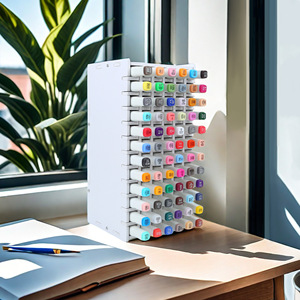 Trẻ Em Của PVC Nhựa Văn Phòng Phẩm Giá Dễ Dàng Lưu Trữ Xốp Bút Chủ Hiển Thị Kệ Cho Bút Chì Và Đánh Dấu Tổ Chức - Product Image 2