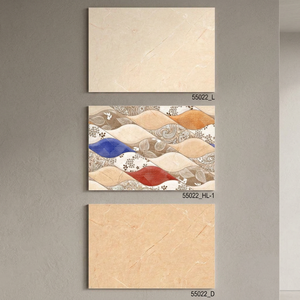 Blue Highlighter Digital Ceramic Wall <b>Tiles</b> 12x18 inch Glossy Glazed Design for Commercial Interiors - Product Image 4