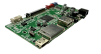Carte SD USB, entrée LVDS, interface EDP, 2K HD 1920*1080, carte de décodage, carte de lecteur multimédia, carte de publicité intelligente