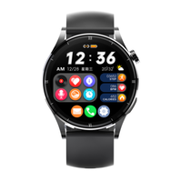 Montre connectée de fitness DM14 pour femmes, 1.32 pouces, 360x360 pixels, rappel de santé