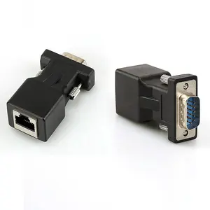 Hoge Kwaliteit Vga DB15 Male Naar RJ45 Vrouwelijke Adapter