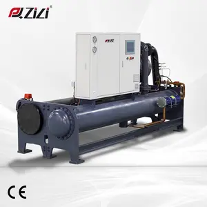 Refrigeratore industriale della vite raffreddato ad acqua Standard del CE di vendita calda della fabbrica di alta qualità di Pengqiang ZiLi 90HP PQ-ZL90S