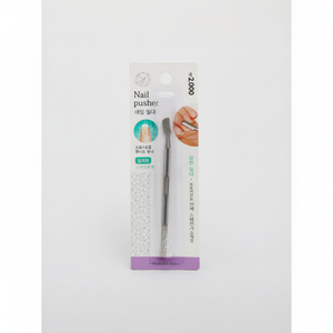 Empujador de Cutículas Profesional de Doble Extremo, Herramienta Recta de Acero Inoxidable para Manicura y Pedicura, Duradera, Cuidado de Belleza de Corea del Sur - Product Image 2