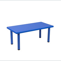 Table de maternelle Liserve, ensemble complet de mobilier d'éducation précoce, style chinois moderne, table rectangulaire en plastique pour enfants, pour la maison et l'école
