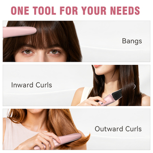 <span class=keywords><strong>Brosse</strong></span> lissante portable sans fil pliable format voyage pour <span class=keywords><strong>cheveux</strong></span> courts - Product Image 5